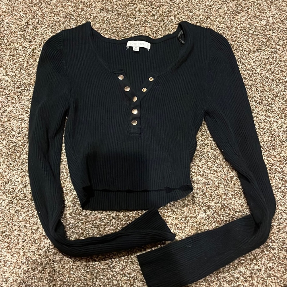 Cropped sweater